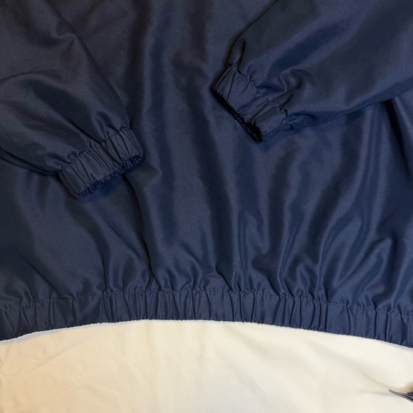 PGA TOUR Men's V-Neck XXL Navy Blue Windshirt Golf Jacket Pullover Polyester - Picture 3 of 9